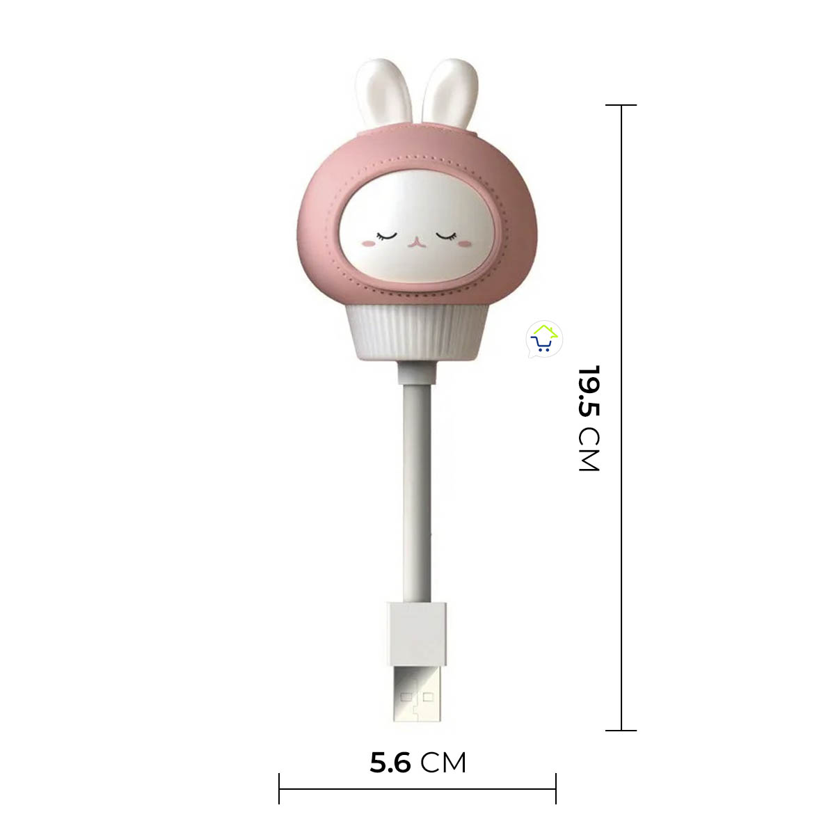  Luz De Noche Led Usb Kawaii 7lam 